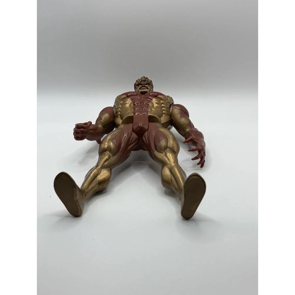 1993 Marvel X-Men Gold Sabertooth Loose Action Figure Vintage Toy Biz Great Cond